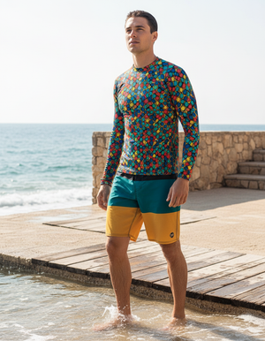 Men's Kaleidoscope men's rashguards