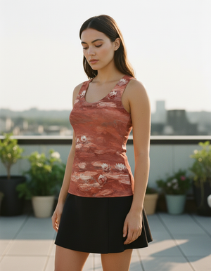 Coral Serenade Tank Top Women's Tank Top — Dripper