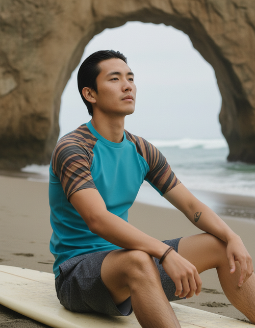 Sway Rash Guard Men's Rashguard — Dripper