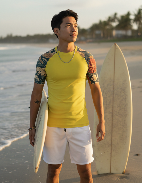Edo Rash Guard Men's Rashguard — Dripper