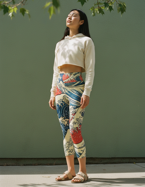 Kaze capri yoga leggings