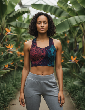 Karma Sports Bra Longline Sports Bra — Dripper