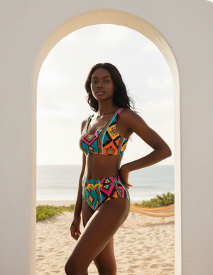 Aymara High-Waisted Bikini High-Waisted Bikini — Dripper