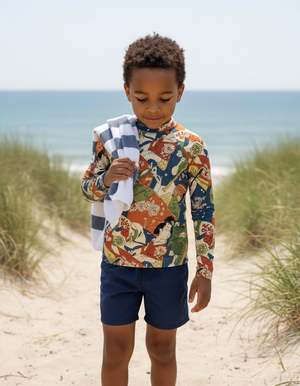 Kids Muskmelon Mizuki kids rashguards
