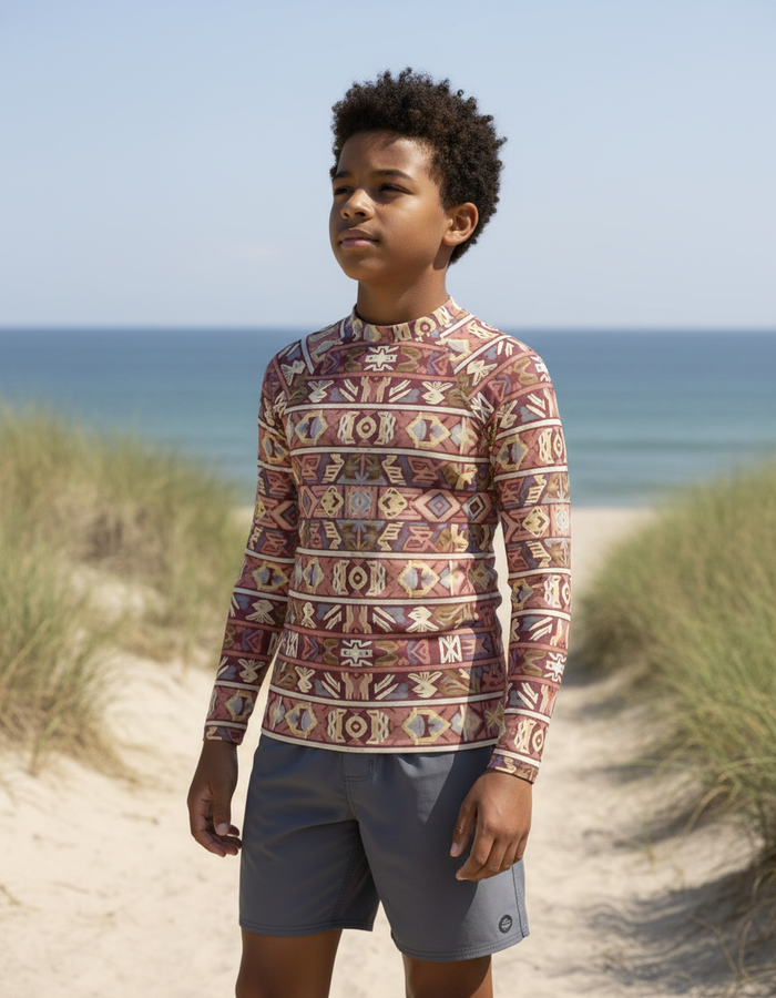 Rashguard — Youth Dusty Rose Estilo