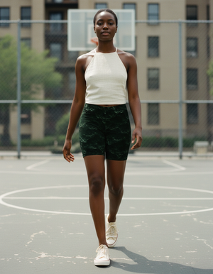 Runway Emerald Eclipse women's short shorts