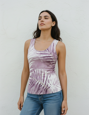 Burnished Lilac Eden Tank Top Women's Tank Top — Dripper