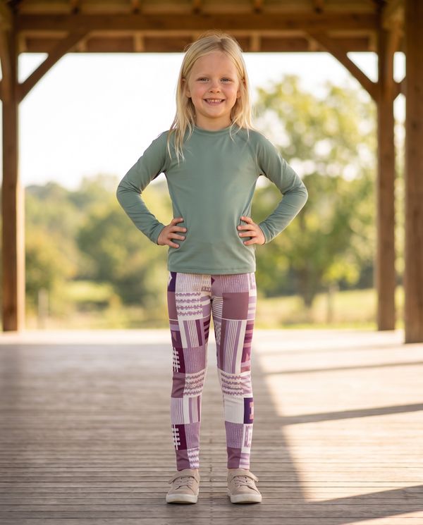 African Collection girls leggings