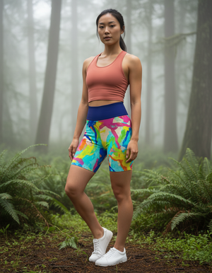 Serenade Yoga Shorts Yoga Shorts — Dripper