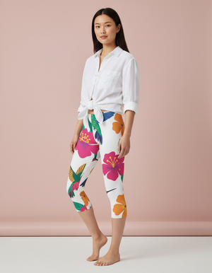 Flutter Capri Leggings Capri Leggings — Dripper