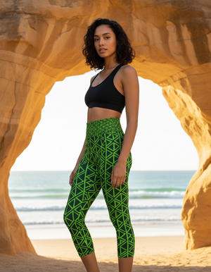 Hikari capri yoga leggings