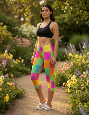Pulse Capri Leggings Capri Leggings — Dripper