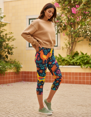 Fresco Capri Leggings Capri Leggings — Dripper