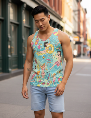 Men's Cascade tank tops