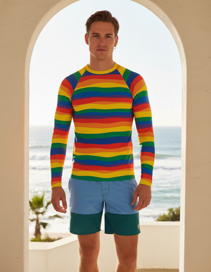 Prism Rash Guard Men's Rashguard — Dripper