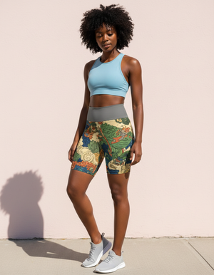 Ehon Yoga Shorts Yoga Shorts — Dripper