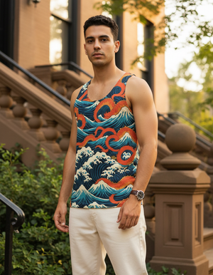 Edo Tank Top Men's Tank Top — Dripper