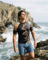 Neon Eagle Surfer — original print