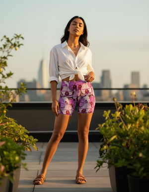 Orchid Collection short shorts