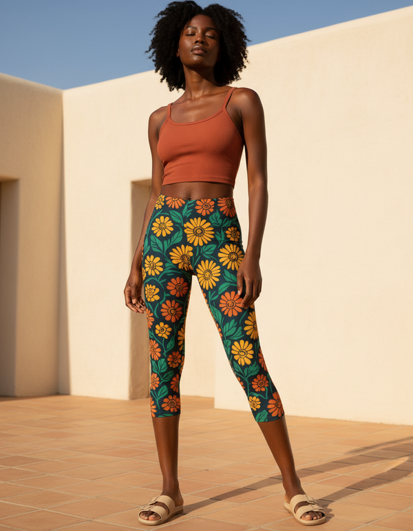 Torajan Collection swim & gym leggings