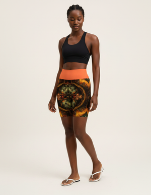 Kaleido Yoga Shorts bikini — Dripper