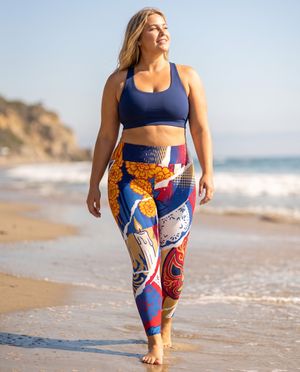 Lucha plus size leggings