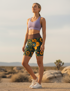 Céline Yoga Shorts Yoga Shorts — Dripper
