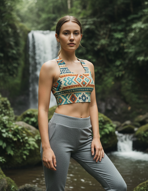Estilo longline sports bras