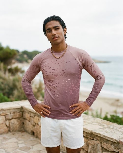 Burnished Lilac Surge Rash Guard