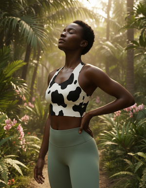 Bovine Sports Bra Longline Sports Bra — Dripper