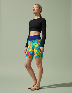 Daisy Collection Yoga Shorts yoga shorts
