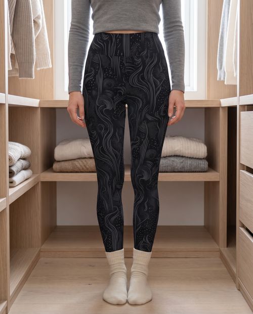 Vapor Base Layer Bottoms High-Rise Leggings — Lolekai