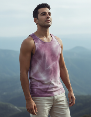 Men's Burnished Lilac Frost tank tops