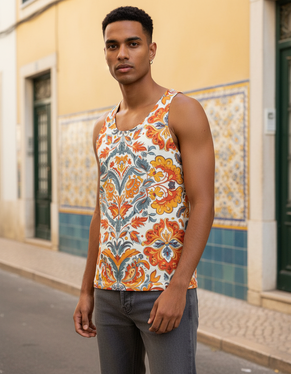 Provençal Souleiado tank tops