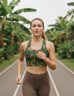 Treetop Longline Sports Bra Longline Sports Bra — Dripper