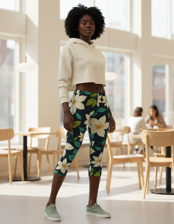 Jasmine Collection capri leggings