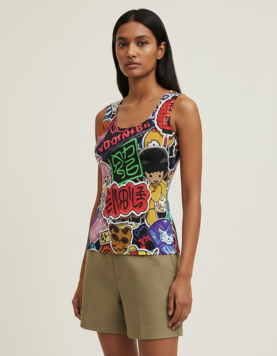 Yurei Tank Top Women's Tank Top — Lolekai