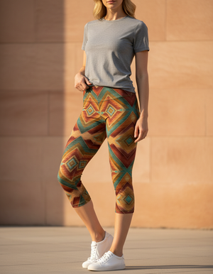 Southwest Collection Capri Leggings capri leggings