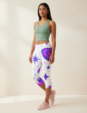 Astral Leggings Capri Leggings — Dripper
