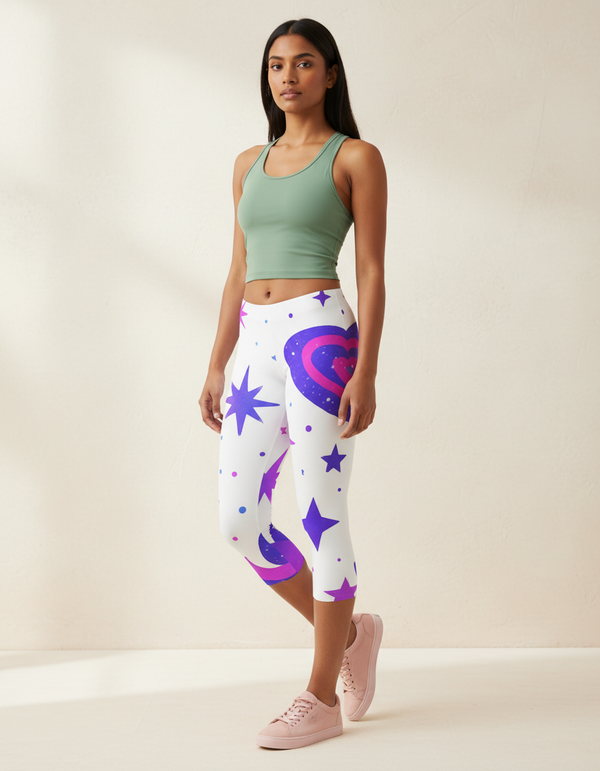 Galaxy Collection capri leggings