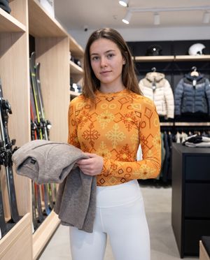 Citrus Orange Zarif Base Layer Top base layers