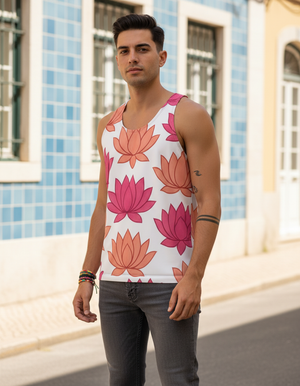 Serene Tank Top Men's Tank Top — Dripper