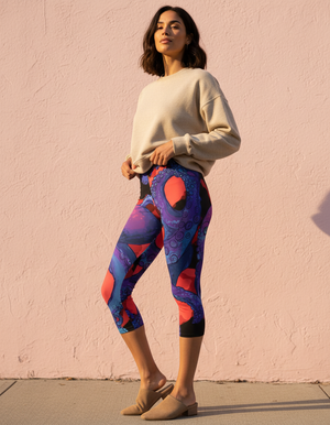 Inkling Capri Leggings bikini — Dripper