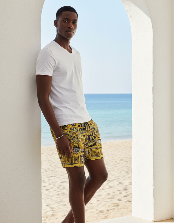 Men's Swim Trunks in Seraph