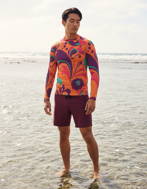 Groove Rash Guard Men's Rashguard — Dripper