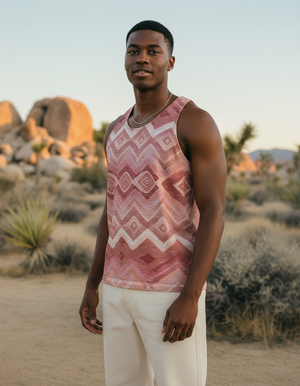Men's Tea Rose Andes tank tops
