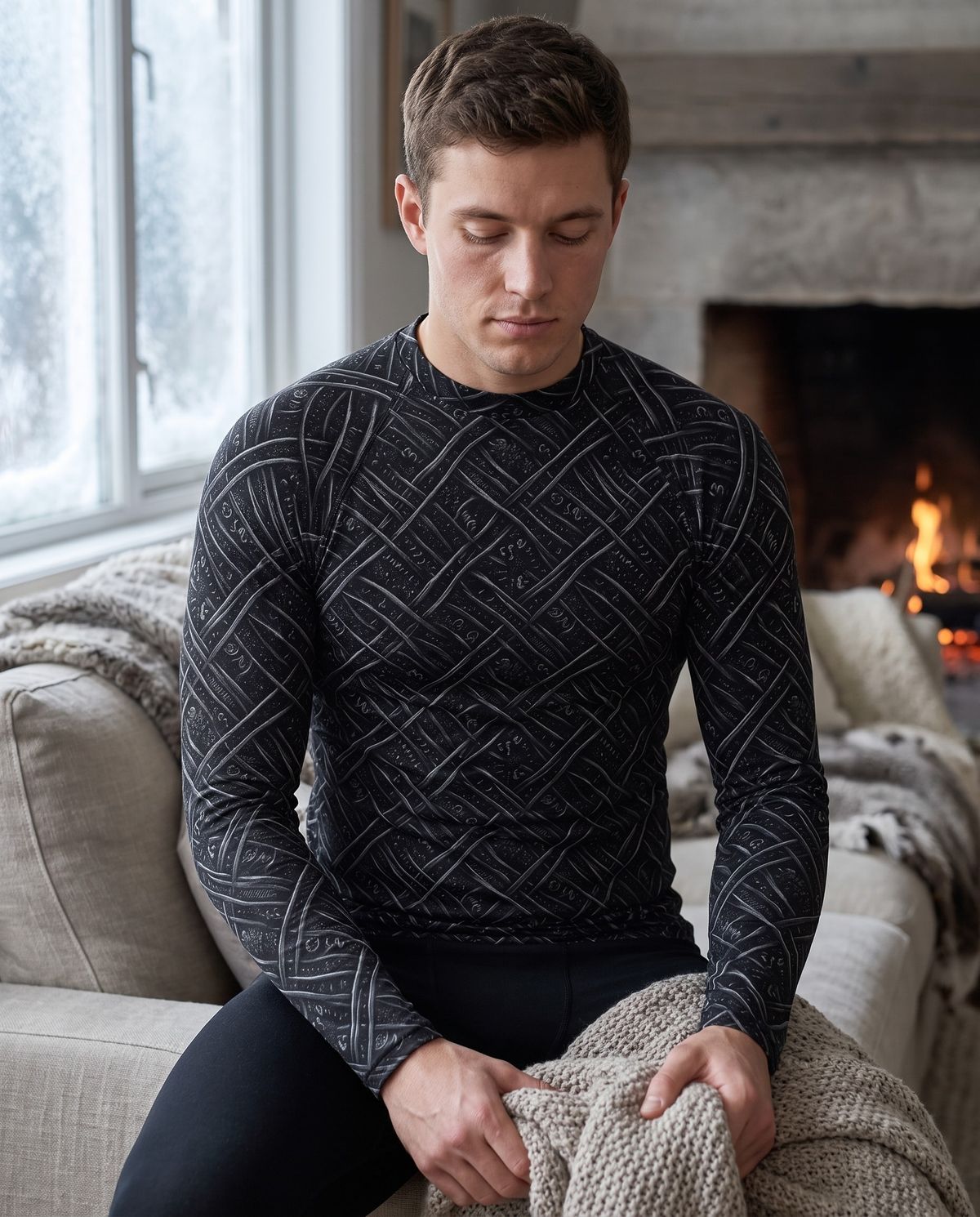 Meshwork Base Layer Men's Rashguard — Lolekai