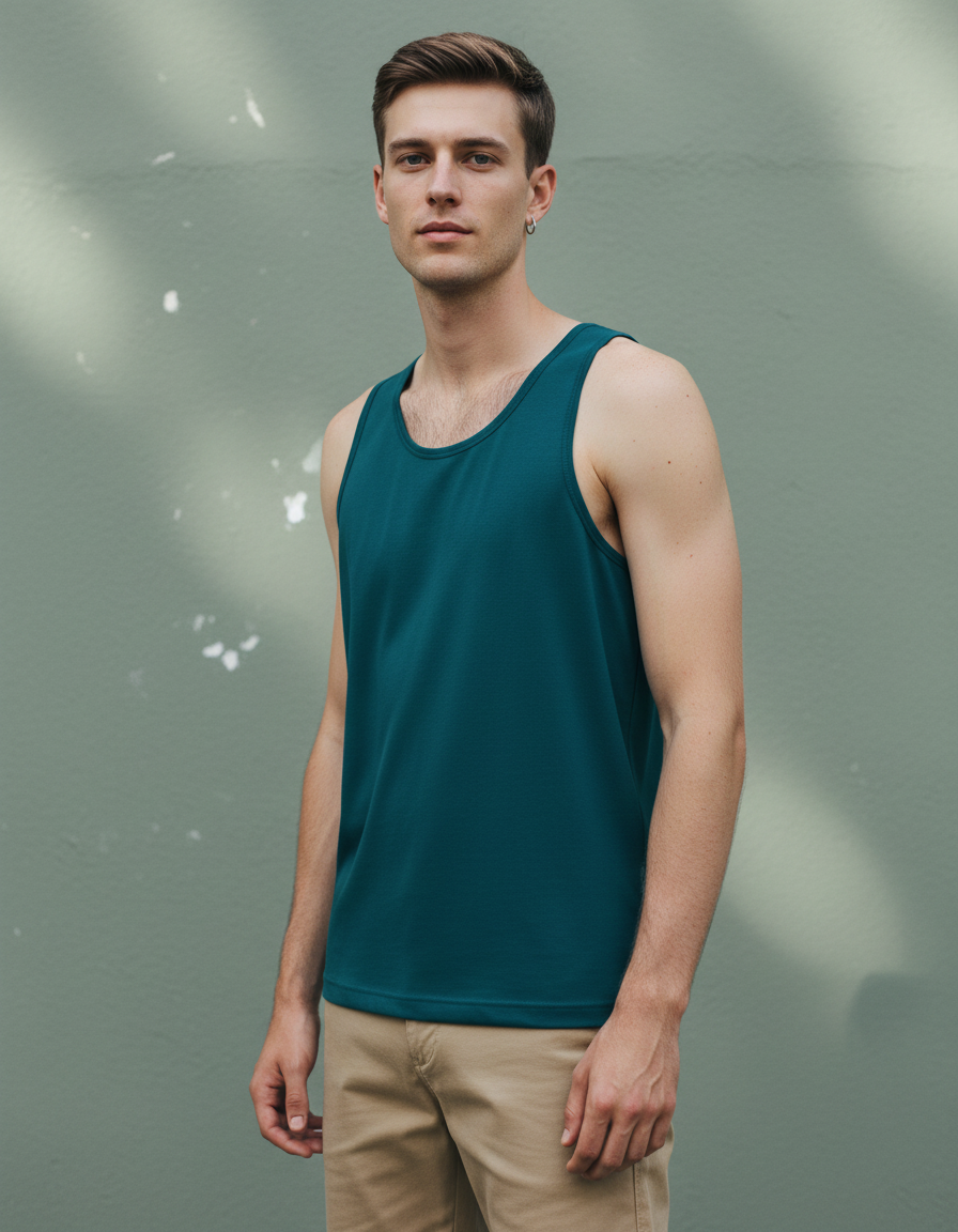 Tank top in Dark Teal