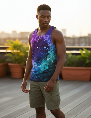 Glimmer Tank Top Men's Tank Top — Dripper