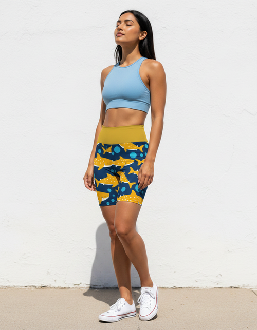 Zephyr Yoga Shorts Yoga Shorts — Dripper